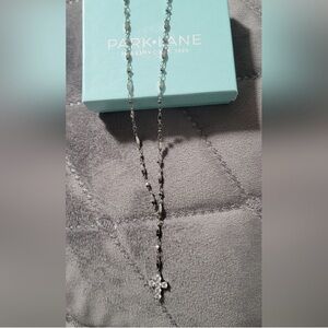 Park Lane Eden Silver Cross Pendant Necklace